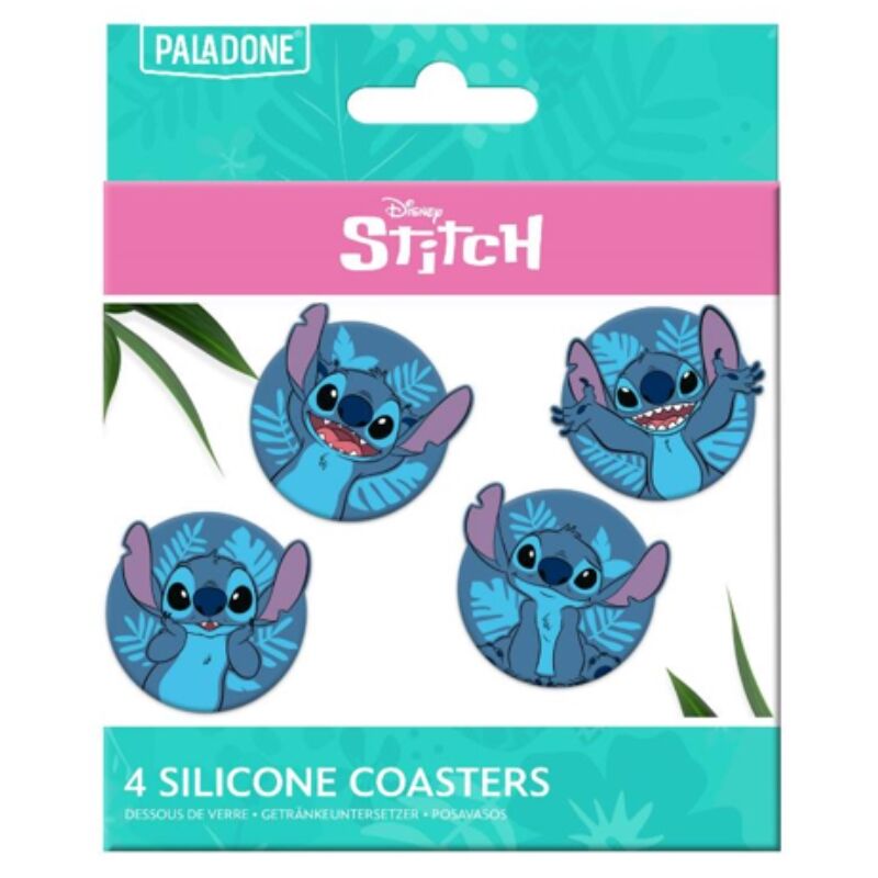 Disney Stitch Set 4 coasters Nerdscape