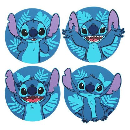 Disney Stitch Set 4 coasters Nerdscape