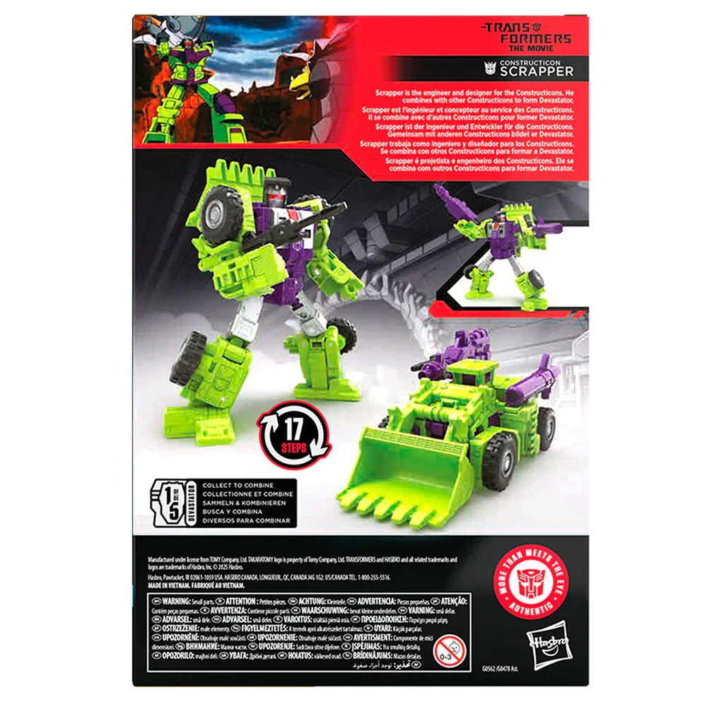 Transformers Scrapper Studio Series Figura da Collezione 16,5cm - Nerdscape Nerdscape