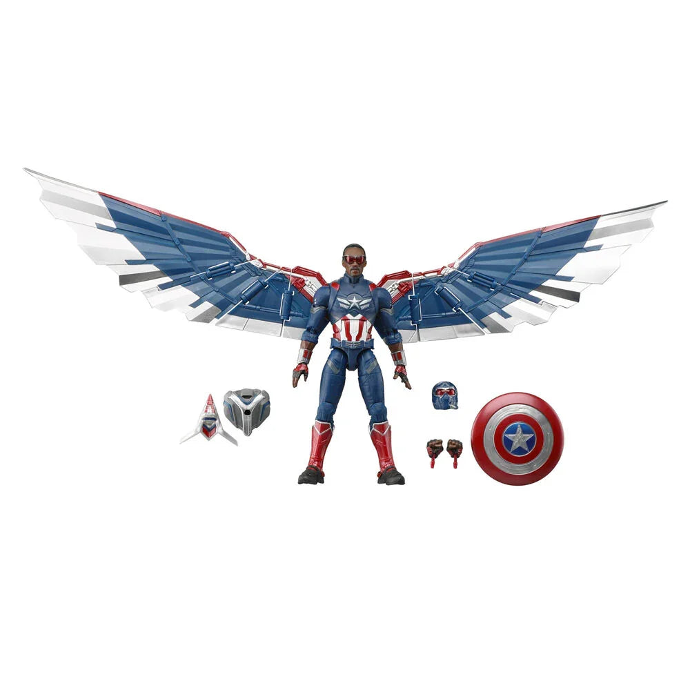 Marvel Captain America Brave New World - Figura da Collezione 15cm - Nerdscape Nerdscape