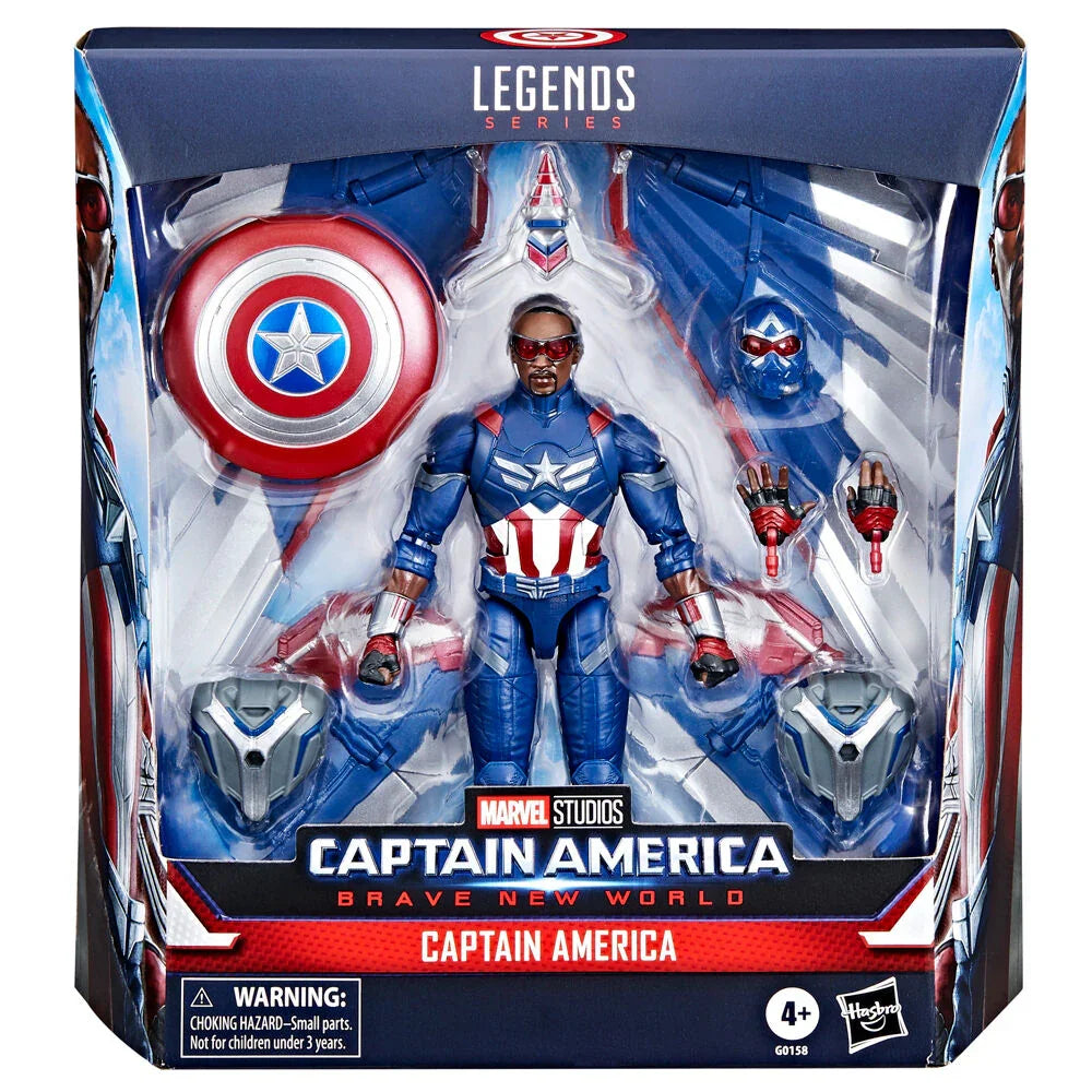 Marvel Captain America Brave New World - Figura da Collezione 15cm - Nerdscape Nerdscape