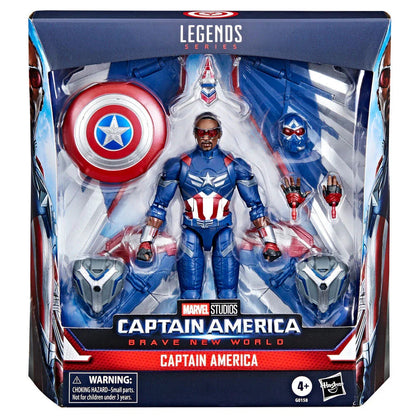 Marvel Captain America Brave New World - Figura da Collezione 15cm - Nerdscape Nerdscape