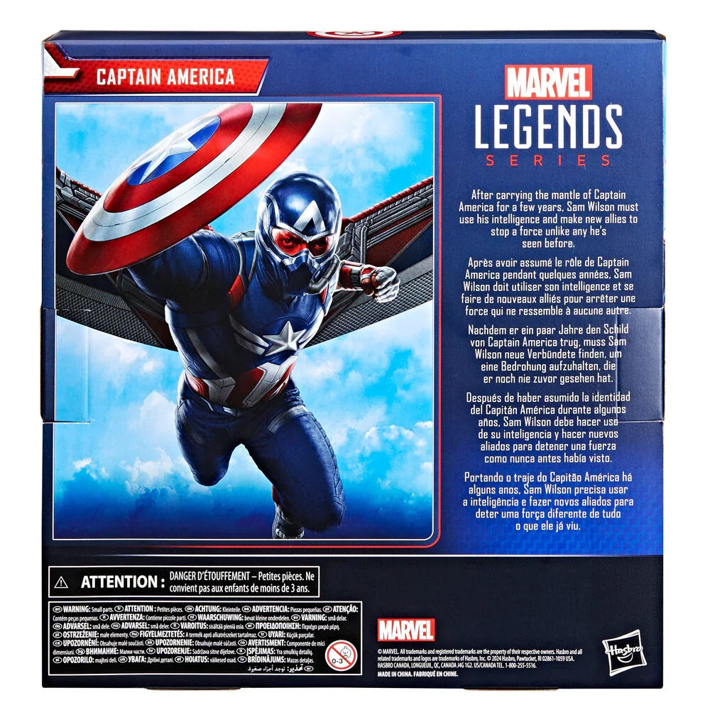 Marvel Captain America Brave New World - Figura da Collezione 15cm - Nerdscape Nerdscape