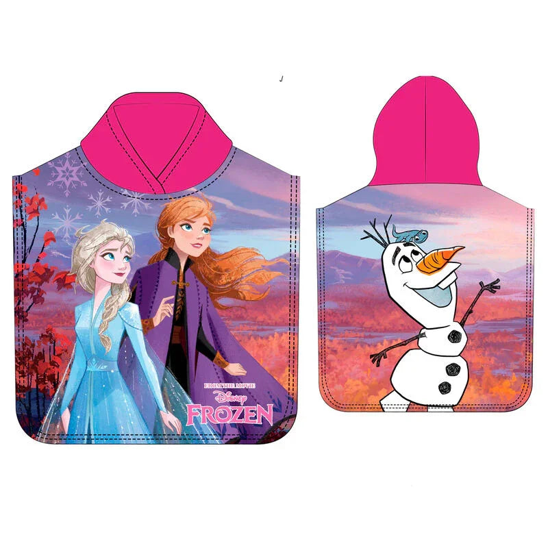 Disney Frozen microfibre poncho towel Nerdscape