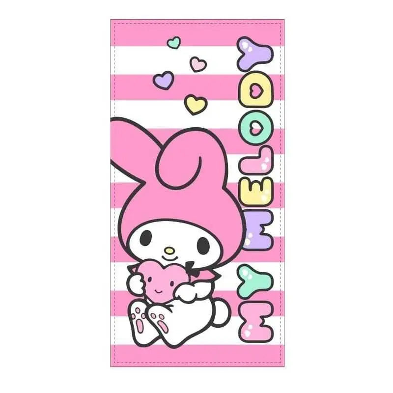 Sanrio My Melody microfibre beach towel 70x140cm Hello Kitty design
