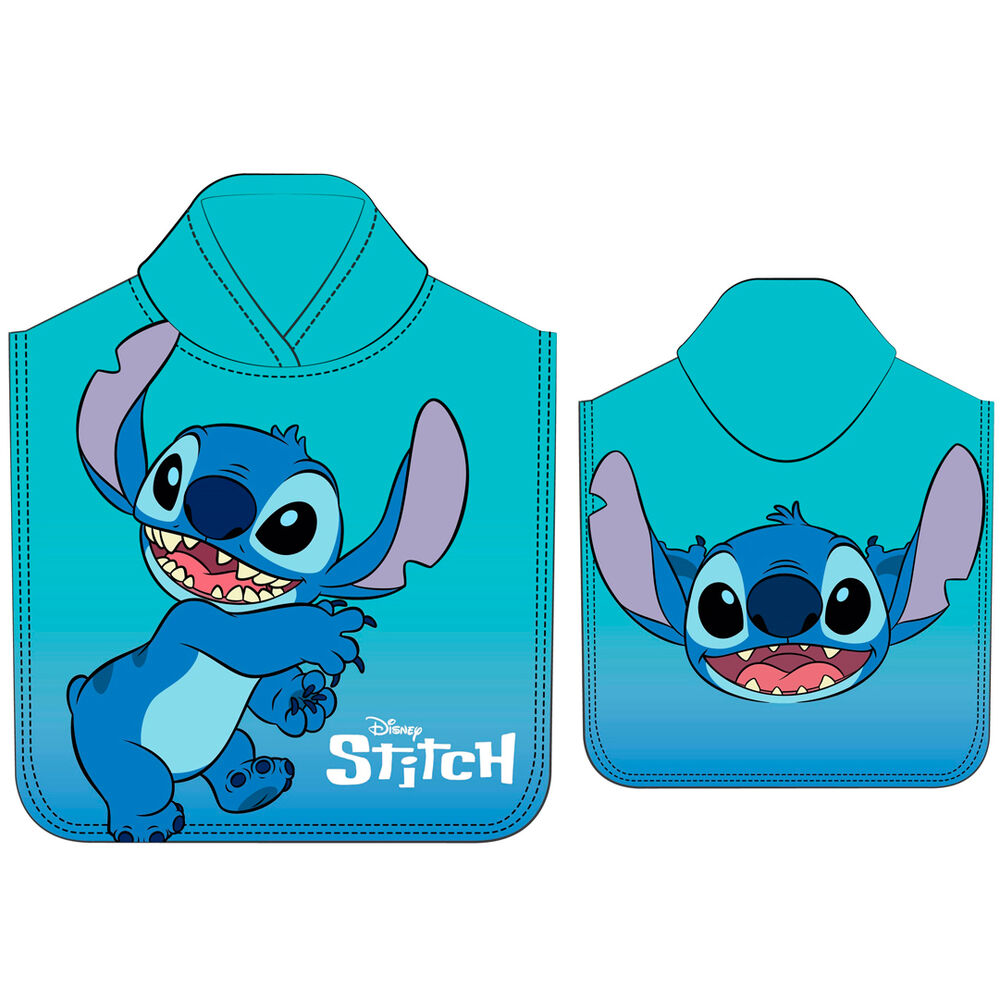 Disney Stitch microfibre poncho towel Nerdscape