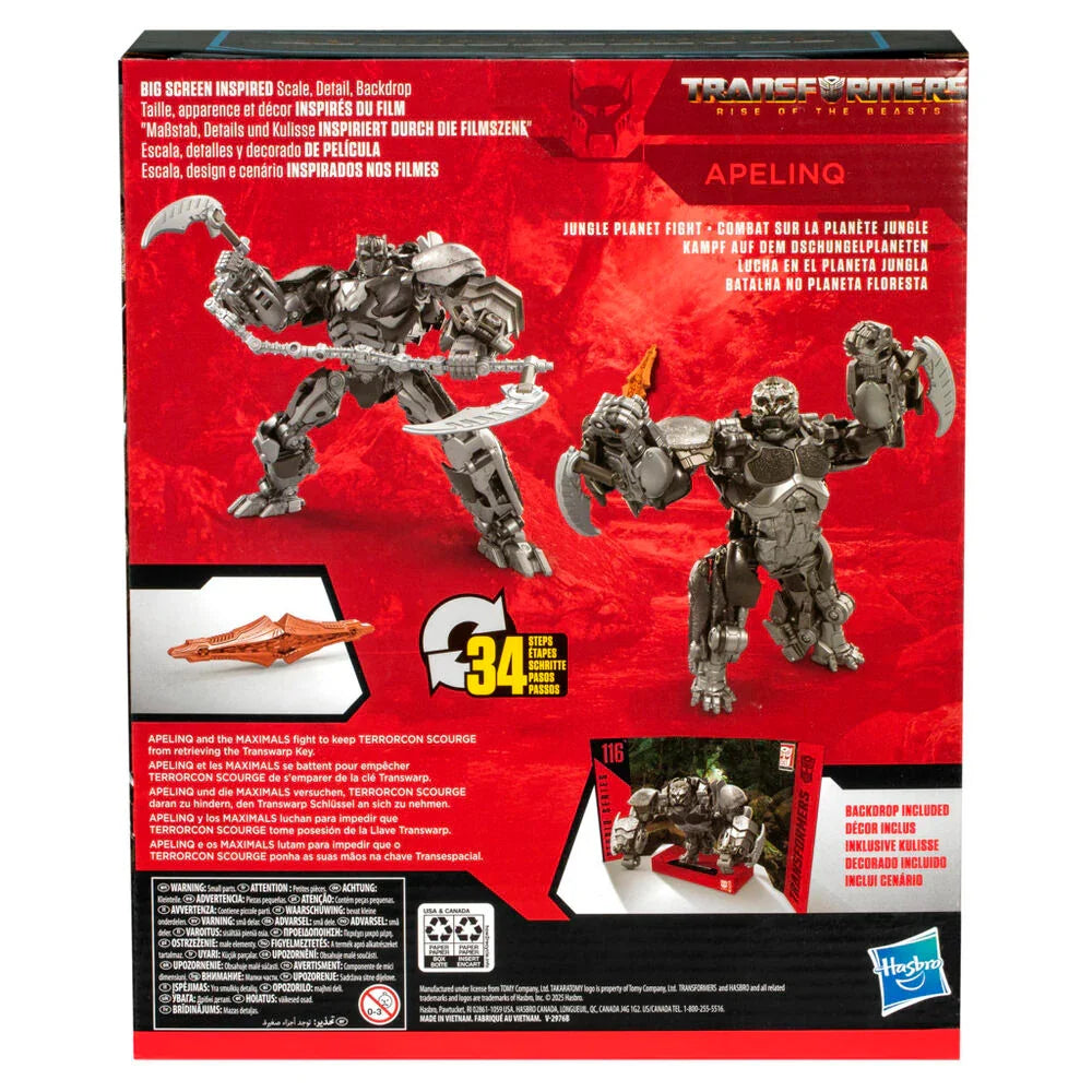 Transformers Apeling Studio Series Rise of the Beast - Figura da Collezione - Nerdscape Nerdscape