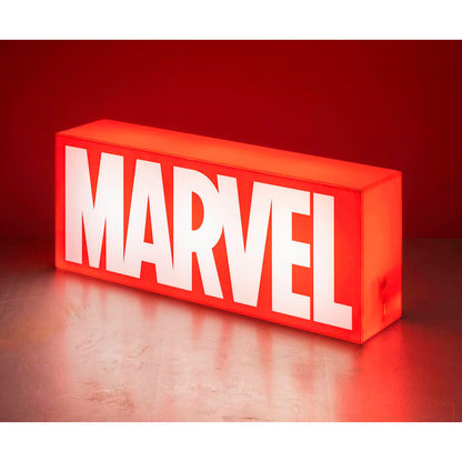 Marvel logo lamp