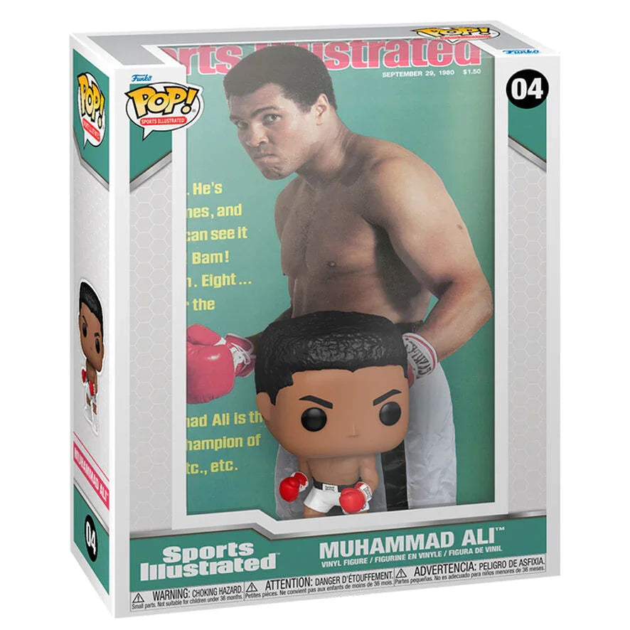 Funko Pop! Magazine Cover Muhammad Ali - Figura da Collezione Vinyl Nerdscape