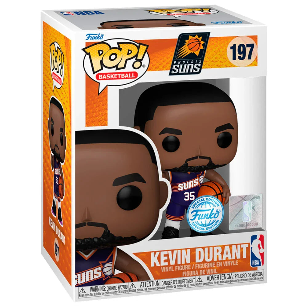 Funko Pop! NBA Suns Kevin Durant - Figura da Collezione Vinyl Nerdscape