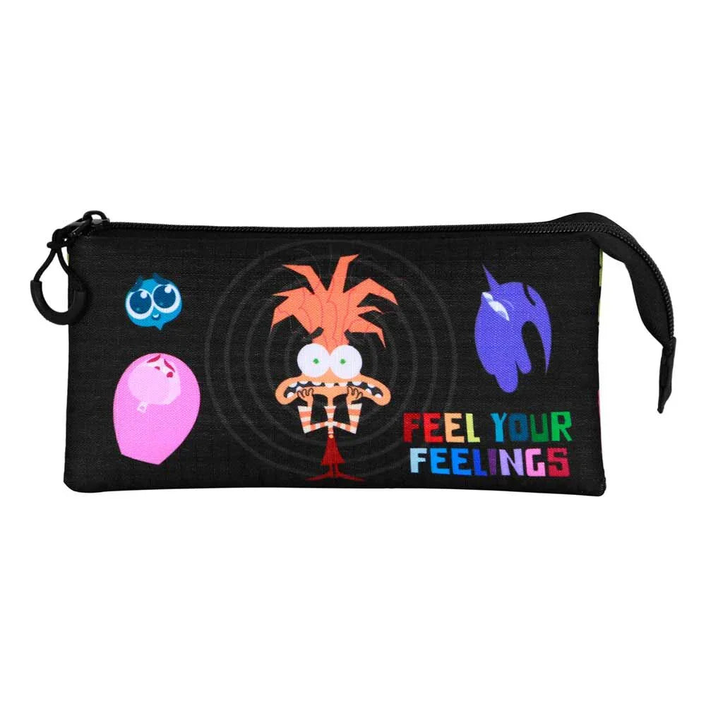 Disney Pixar Inside Out 2 triple pencil case Nerdscape