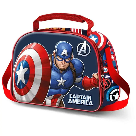 Marvel Captain America Patriot 3D lunch bag Nerdscape