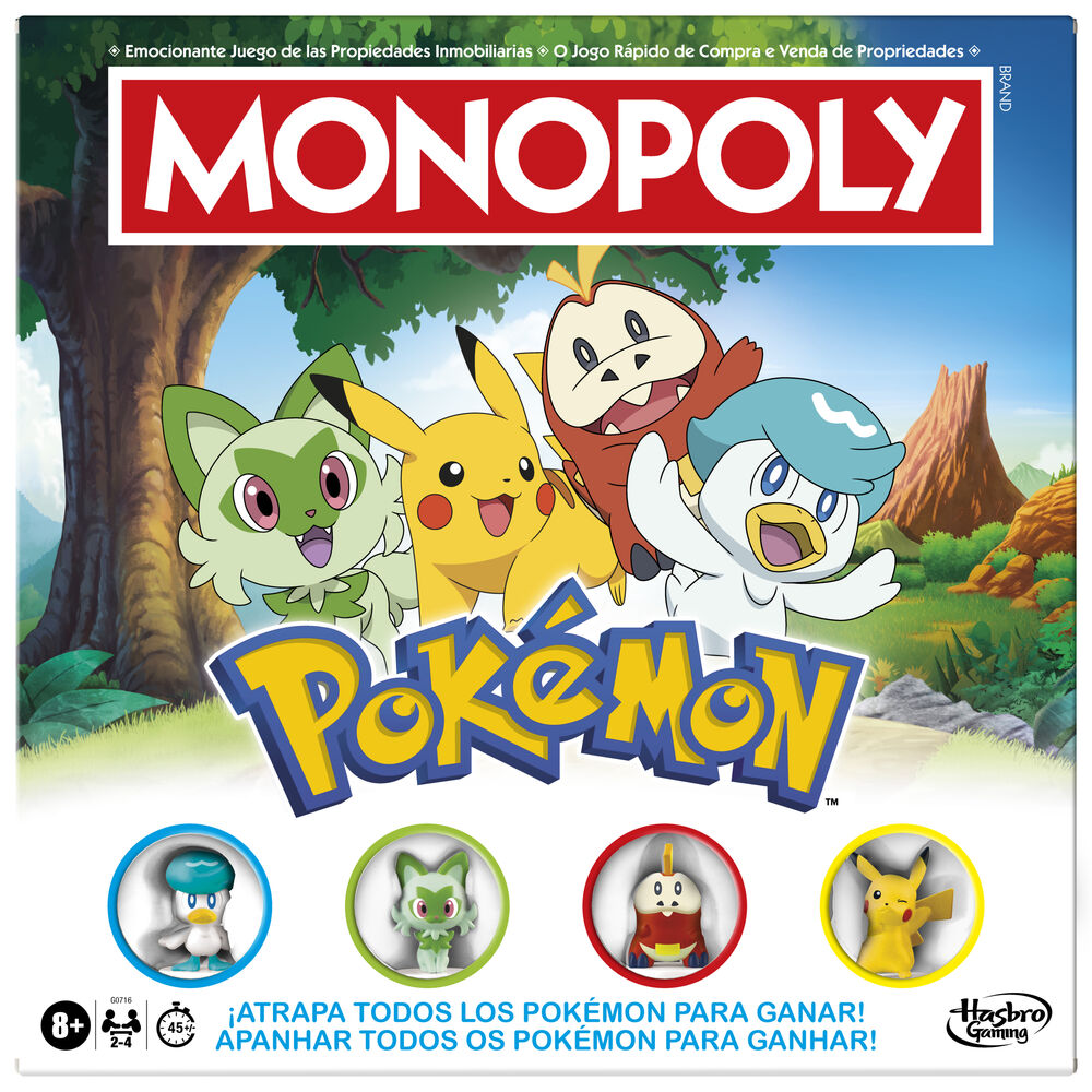 Monopoly Pokémon Edizione Spagnola - Nerdscape Nerdscape