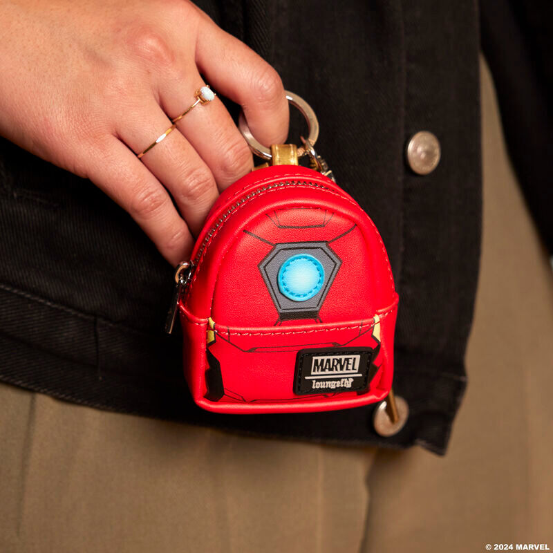 Loungefly Marvel Avengers mini backpack keychain mystery box Nerdscape
