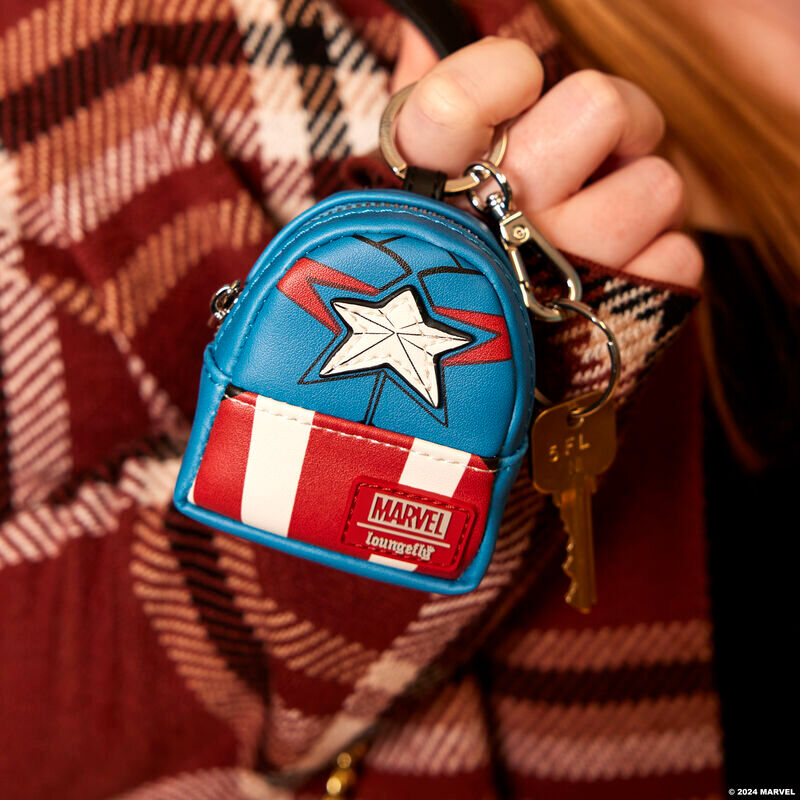 Loungefly Marvel Avengers mini backpack keychain mystery box Nerdscape