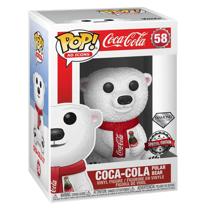 POP figure Coca-Cola Polar Bear Exclusive Nerdscape
