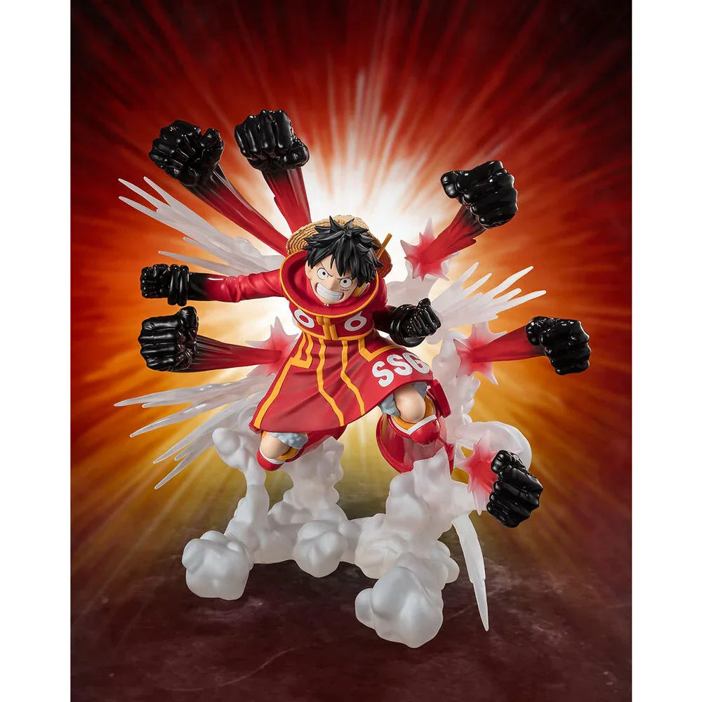 One Piece Monkey D Luffy Gum Gum Hawk Gatling Extra Battle S.H. Figuarts Zero figure 15cm Nerdscape