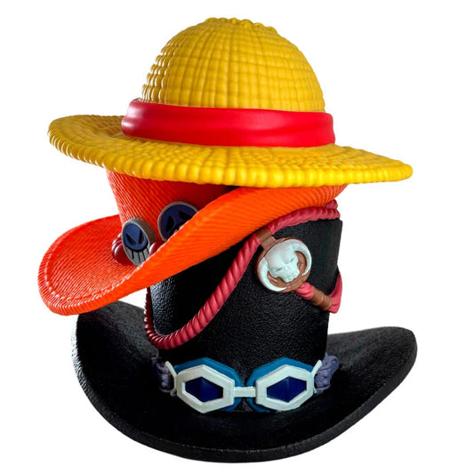 One Piece Pila Hats money box figure 16cm