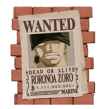 One Piece Wanted Zoro money box figure 16cm Nerdscape