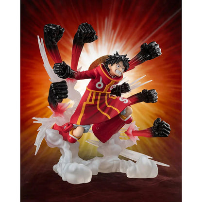 One Piece Monkey D Luffy Gum Gum Hawk Gatling Extra Battle S.H. Figuarts Zero figure 15cm Nerdscape