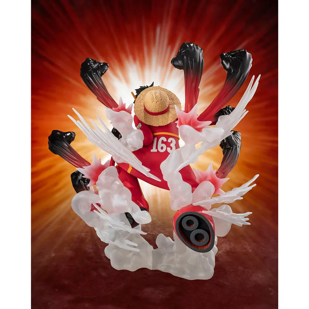 One Piece Monkey D Luffy Gum Gum Hawk Gatling Extra Battle S.H. Figuarts Zero figure 15cm Nerdscape