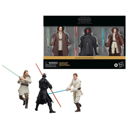 Star Wars The Black Series Qui-Gon Jinn 15cm Figura da Collezione - Nerdscape Nerdscape