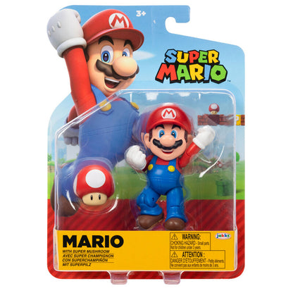 Super Mario Bros Figura da Collezione Articolata 10cm - Nerdscape Nerdscape