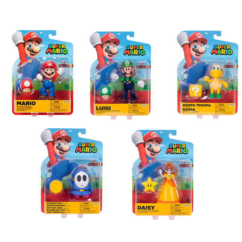 Super Mario Bros Figura da Collezione Articolata 10cm - Nerdscape Nerdscape