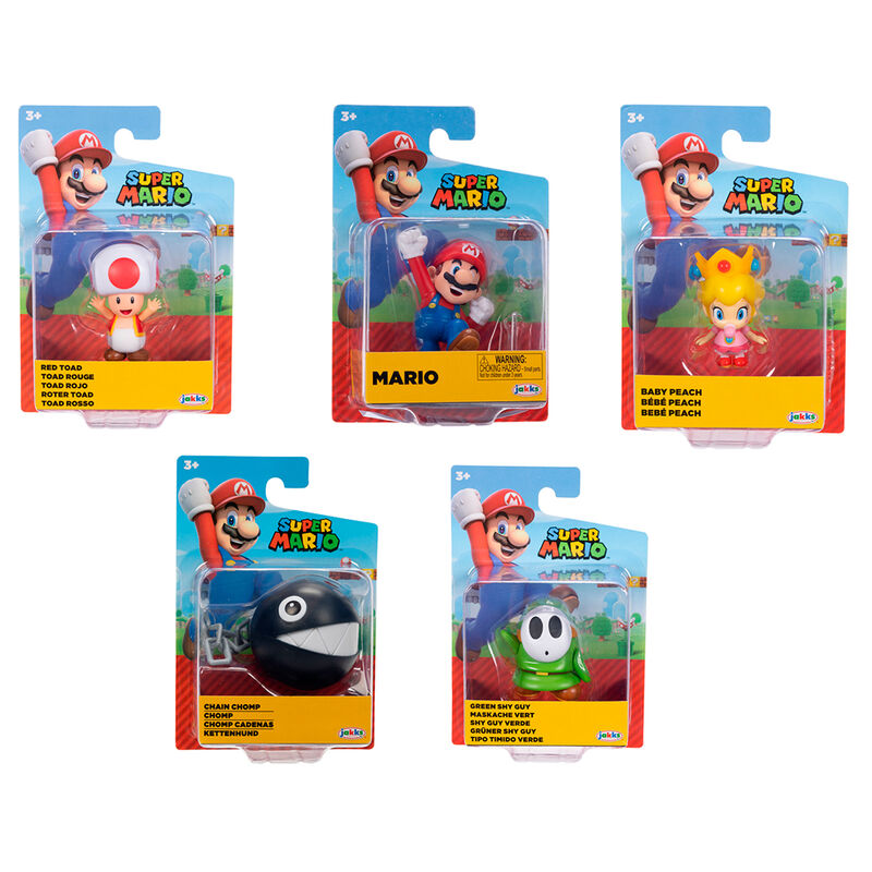 Super Mario Bros Figura da Collezione Wave 49 6cm Articolata - Nerdscape Nerdscape