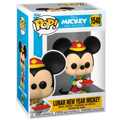 Funko Pop! Disney Mickey and Friends Lunar New Year Mickey - Figura da Collezione Vinyl Nerdscape