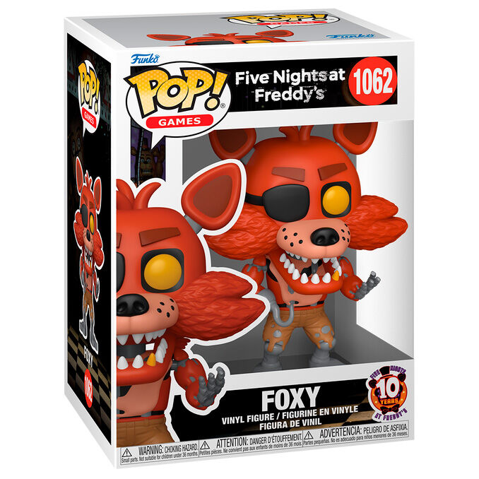 POP figure Five Nights at Freddys Foxy Nerdscape