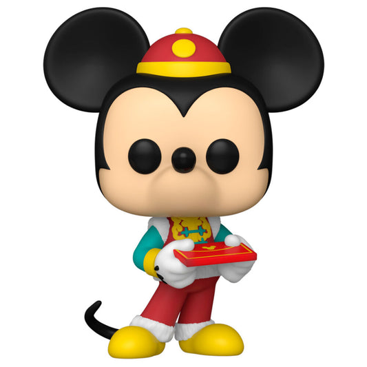 Funko Pop! Disney Mickey and Friends Lunar New Year Mickey - Figura da Collezione Vinyl
