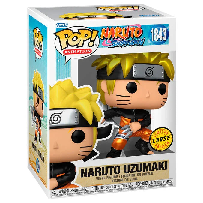 POP figure Naruto Shippuden Naruto Uzumaki 5 + 1 Chase Nerdscape