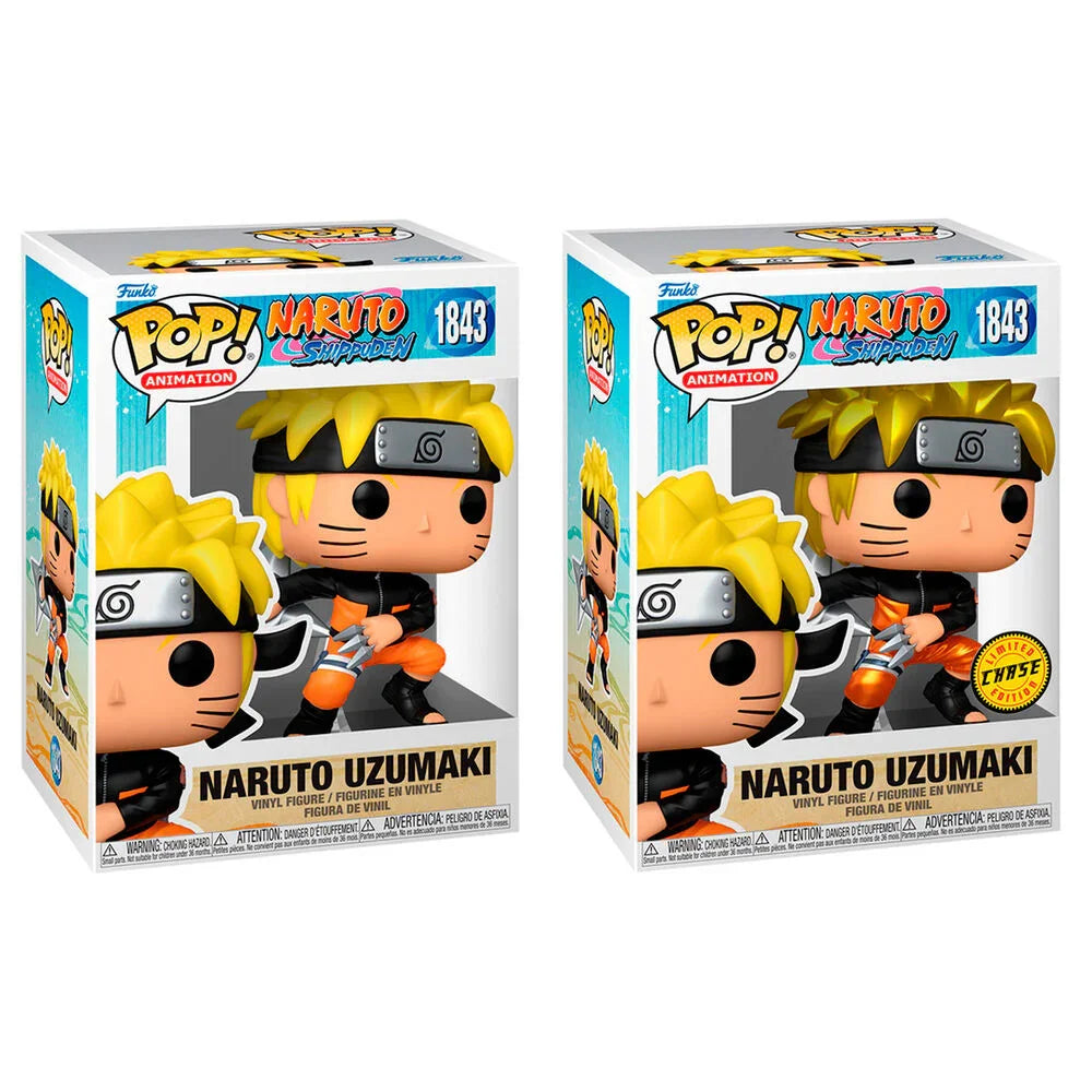 POP figure Naruto Shippuden Naruto Uzumaki 5 + 1 Chase Nerdscape