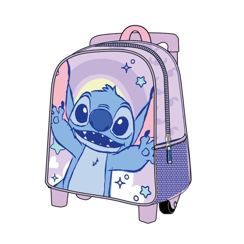 Disney Stitch 3D trolley 31cm Nerdscape