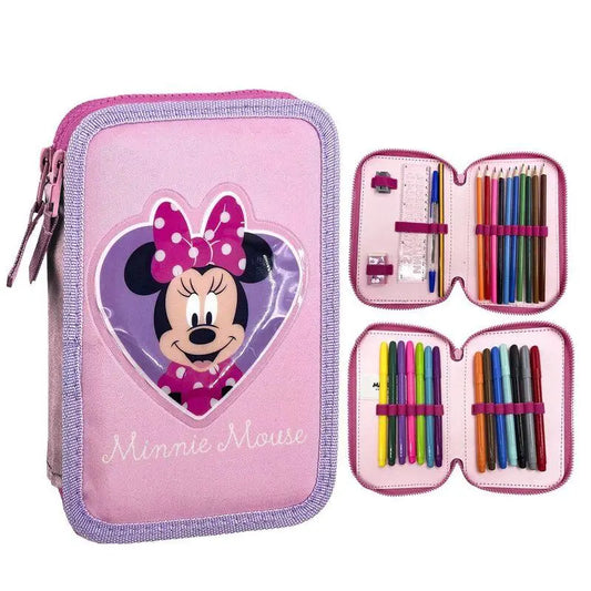 Disney Minnie double pencil case Nerdscape