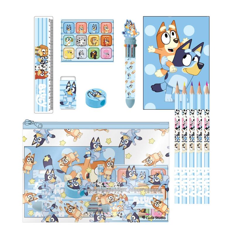 Bluey stationary set Nerdscape