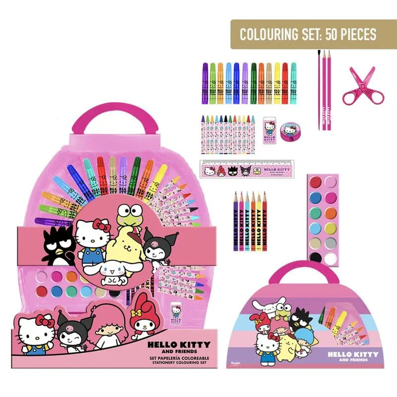 Hello Kitty stationery set 50pcs Nerdscape