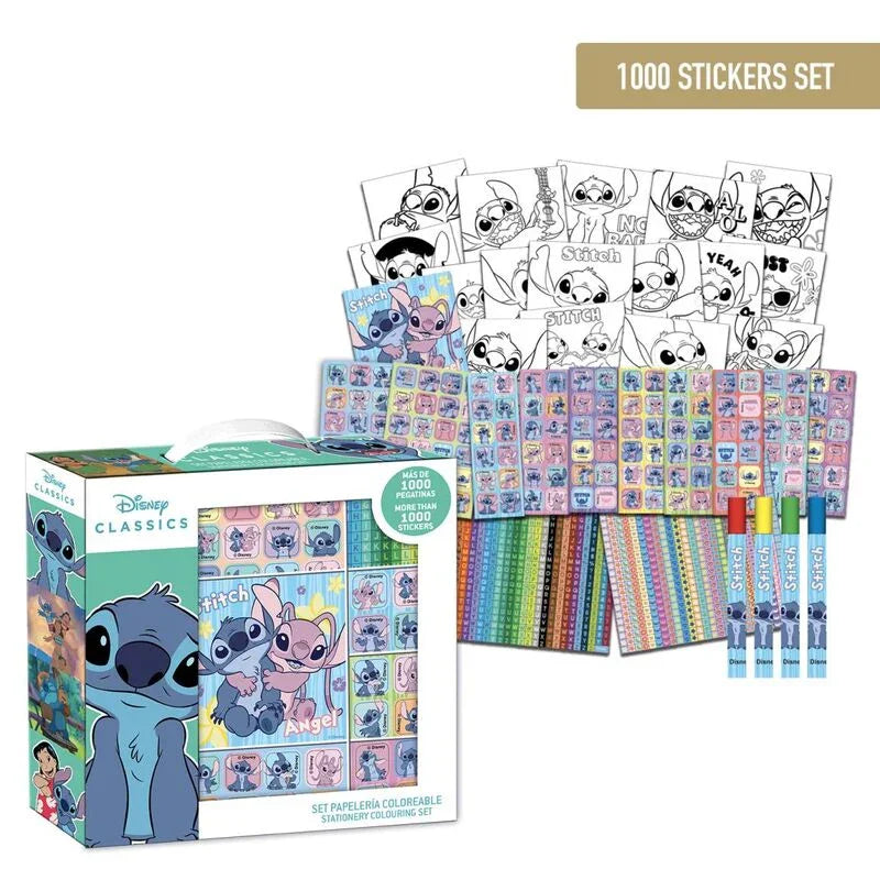 Disney Stitch stickers set 1000pcs Nerdscape