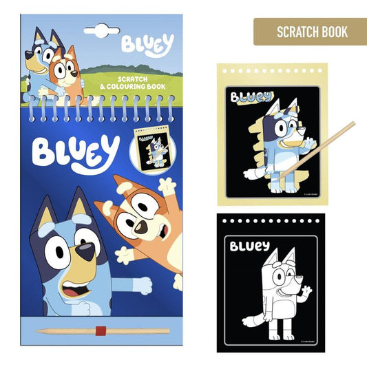 Bluey scratch stationery set Nerdscape