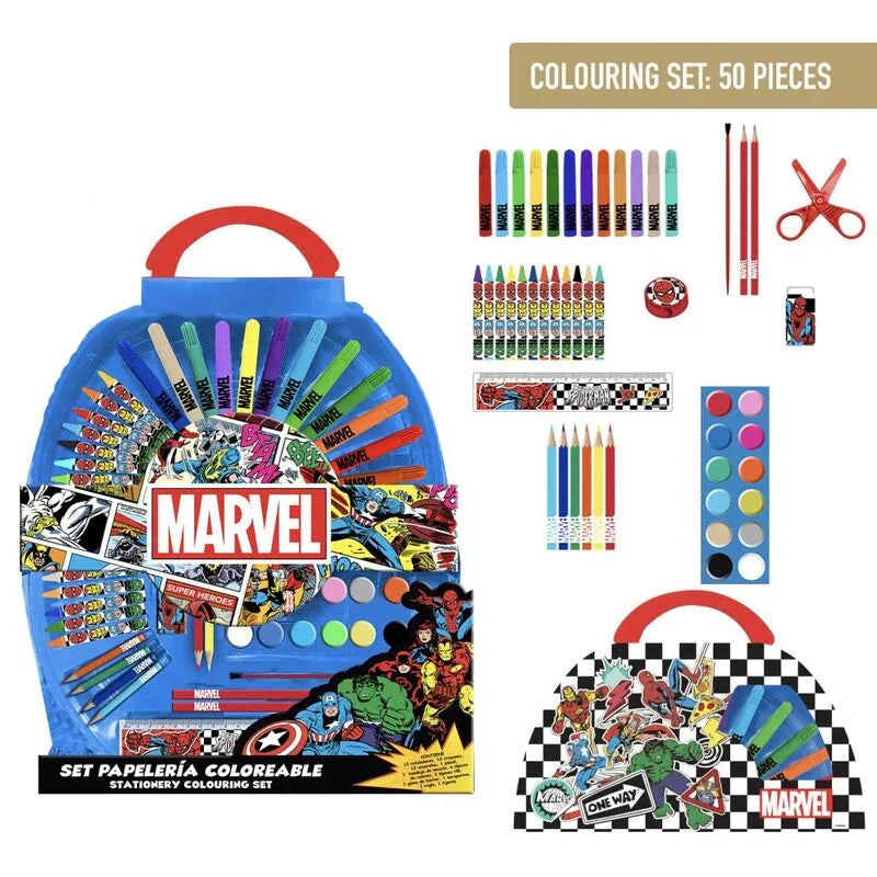 Marvel Avengers stationery set 50pcs Nerdscape