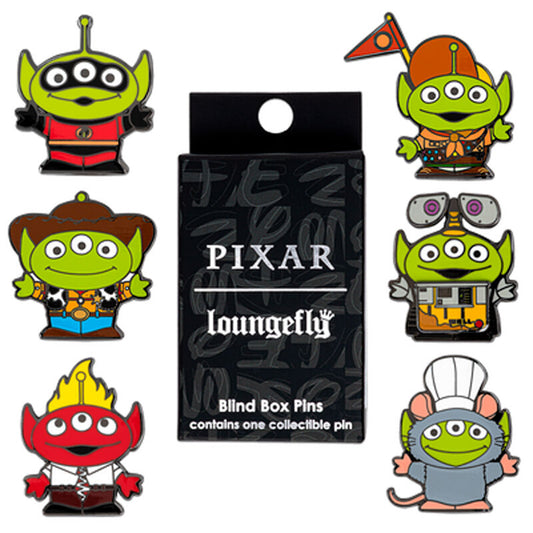 Loungefly Disney Pixar Toy Story Alien Mystery Blind Box Enamel Pin assorted
