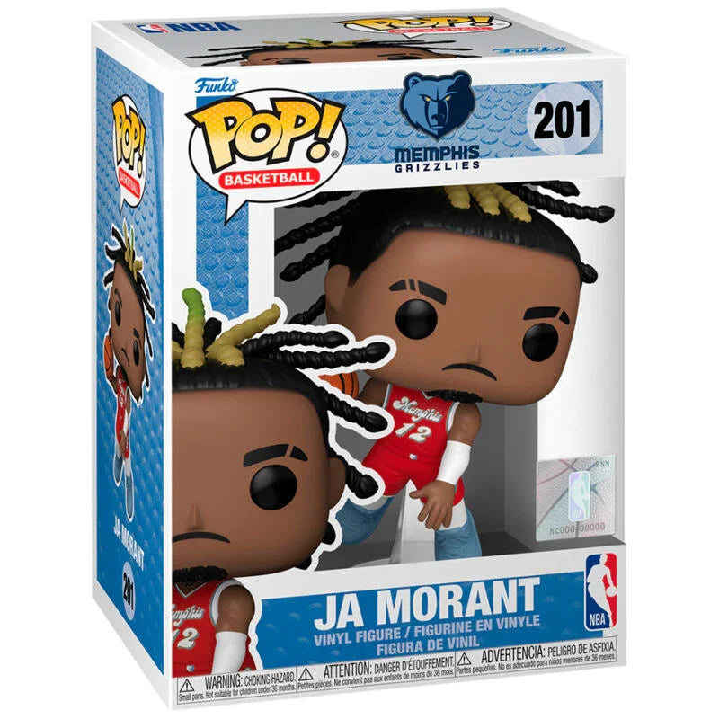 Funko Pop! NBA Memphis Grizzlies Ja Morant - Figura da Collezione Vinyl Nerdscape