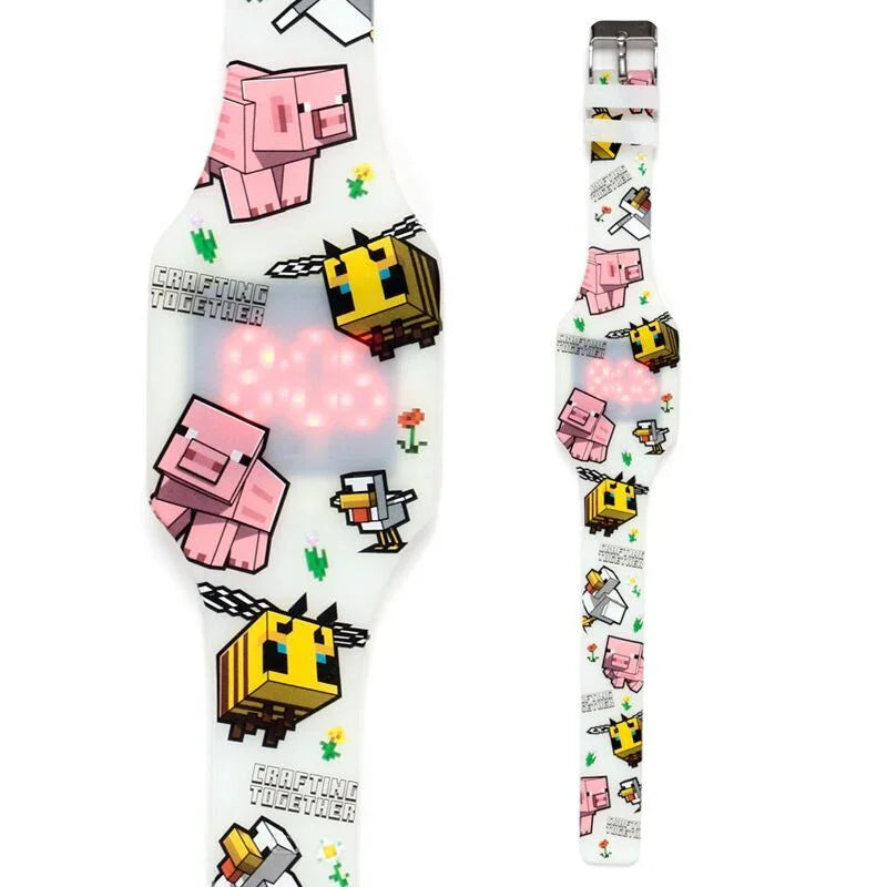 Minecraft Silicone Digital Watch - Nerdscape Nerdscape