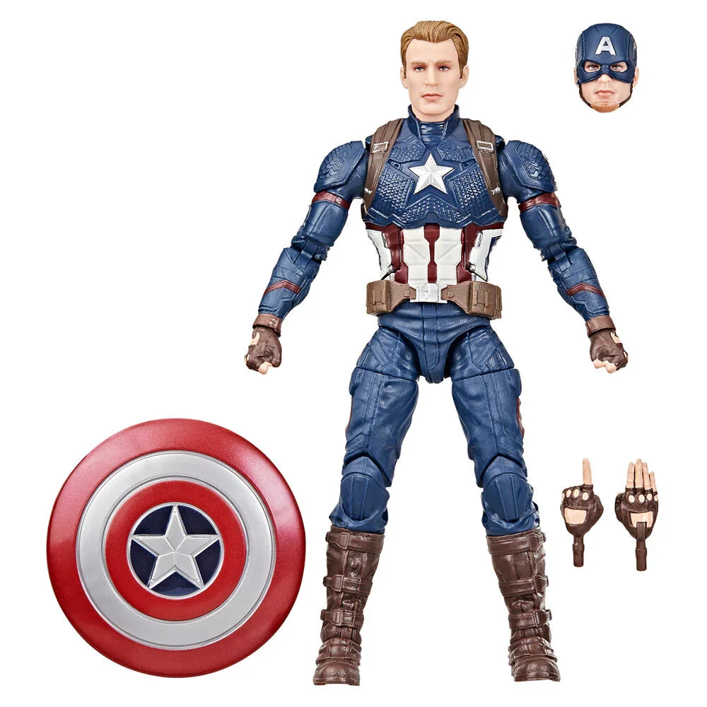 Marvel Legends Captain America Avengers: Endgame Figura da Collezione 15cm - Nerdscape Nerdscape
