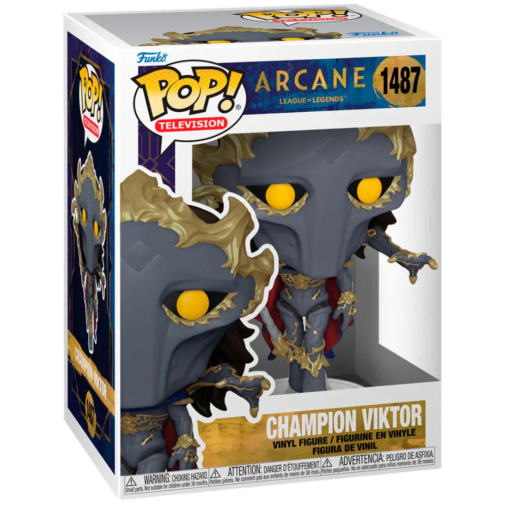 Funko Pop! League of Legends Arcane Champion Viktor - Figura da Collezione Vinyl Nerdscape