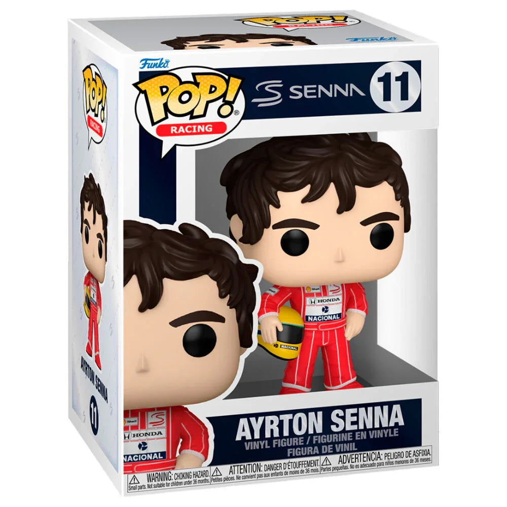 Funko Pop! F1 Racing Ayrton Senna - Figura da Collezione Vinyl Nerdscape