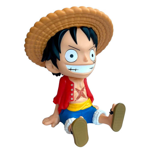 Figurine tirelire Luffy de One Piece, 18 cm