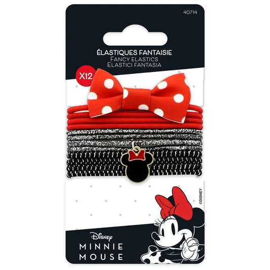 Disney Minnie 12 Hair bands pack Nerdscape