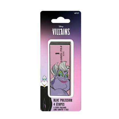 Disney Villains Ursula 3D hair brush 4-step polishing block Nerdscape
